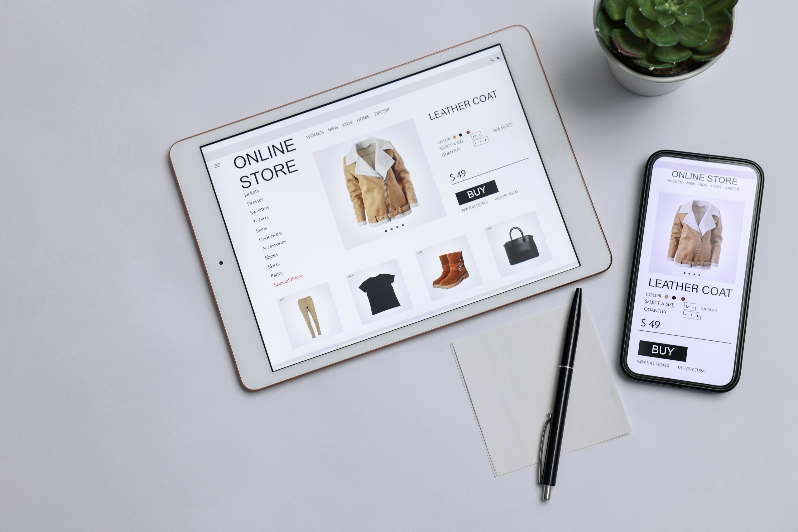 Online shopping